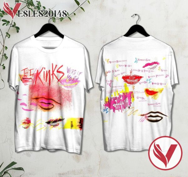 The Kinks Word Of Mouth Album Cover Shirt, Perfect Gifts For Music Lovers - Vesles2014S