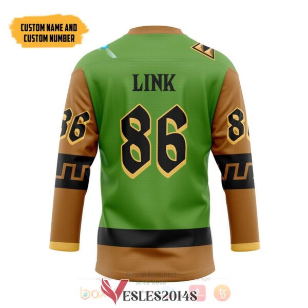 The LOZ Link Custom Hockey Jersey, Trending Gifts For Fans - Vesles2014s 1