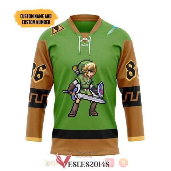 The LOZ Link Custom Hockey Jersey, Trending Gifts For Fans - Vesles2014s
