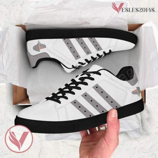 The Landing School Logo Low Top Shoes, Unique Sneaker For Fans - Vesles2014s 1