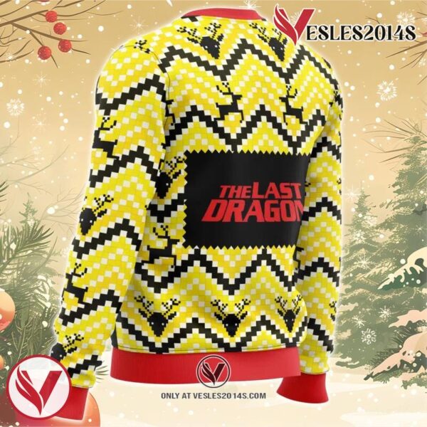 The Last Dragon Ugly Christmas Sweater, Unique Christmas Gift For Fans - Vesles2014S 2