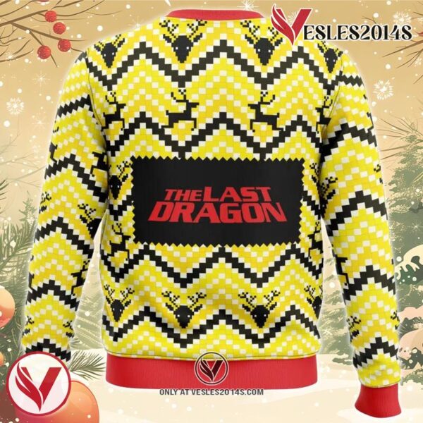 The Last Dragon Ugly Christmas Sweater, Unique Christmas Gift For Fans - Vesles2014S 3