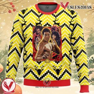 The Last Dragon Ugly Christmas Sweater, Unique Christmas Gift For Fans - Vesles2014S