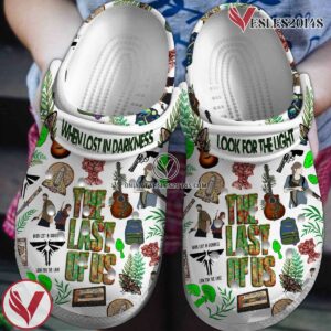 The Last Of Us When Lost In Darkness Look For The Light Game Crocs Crocband Clogs Shoes Comfortable For Men Women and Kids, Unique Gift From  Vesles2014S