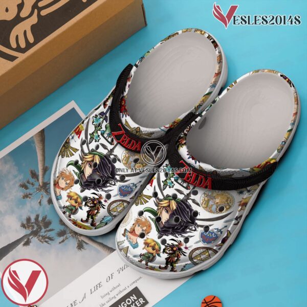The Legend Of Zelda Game Crocs Crocband Clogs Shoes Comfortable For Men Women and Kids Style 1, Unique Gift From  Vesles2014S 2