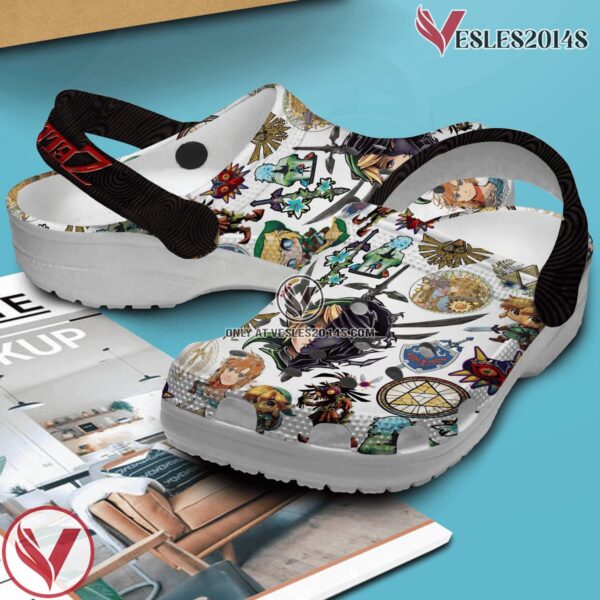 The Legend Of Zelda Game Crocs Crocband Clogs Shoes Comfortable For Men Women and Kids Style 1, Unique Gift From  Vesles2014S 3