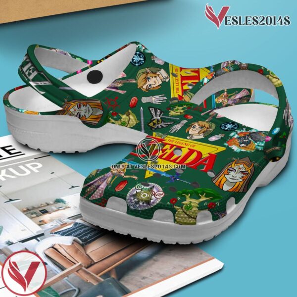 The Legend Of Zelda Game Crocs Crocband Clogs Shoes Comfortable For Men Women and Kids Style 2, Unique Gift From  Vesles2014S 2