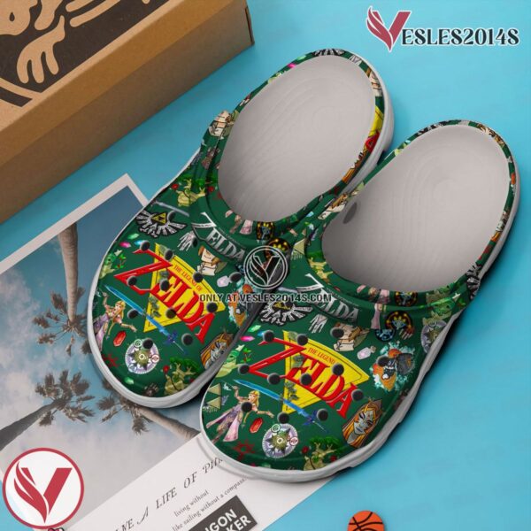 The Legend Of Zelda Game Crocs Crocband Clogs Shoes Comfortable For Men Women and Kids Style 2, Unique Gift From  Vesles2014S 3