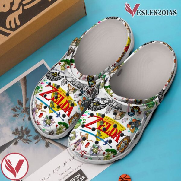 The Legend Of Zelda Game Crocs Crocband Clogs Shoes Comfortable For Men Women and Kids Style 3, Unique Gift From  Vesles2014S 2