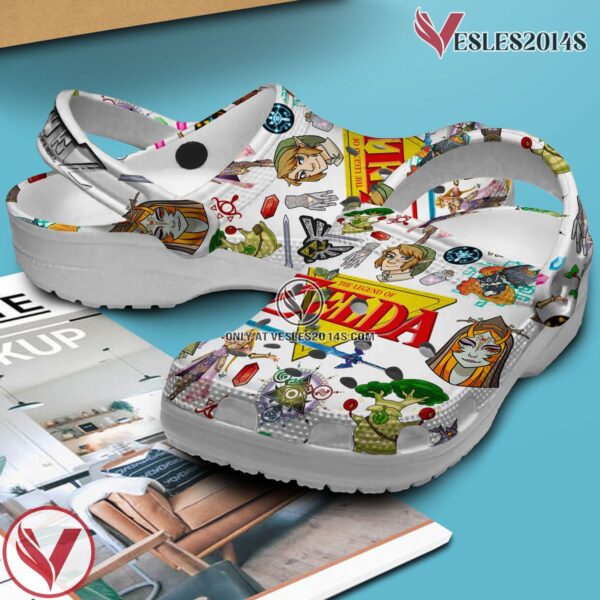 The Legend Of Zelda Game Crocs Crocband Clogs Shoes Comfortable For Men Women and Kids Style 3, Unique Gift From  Vesles2014S 3