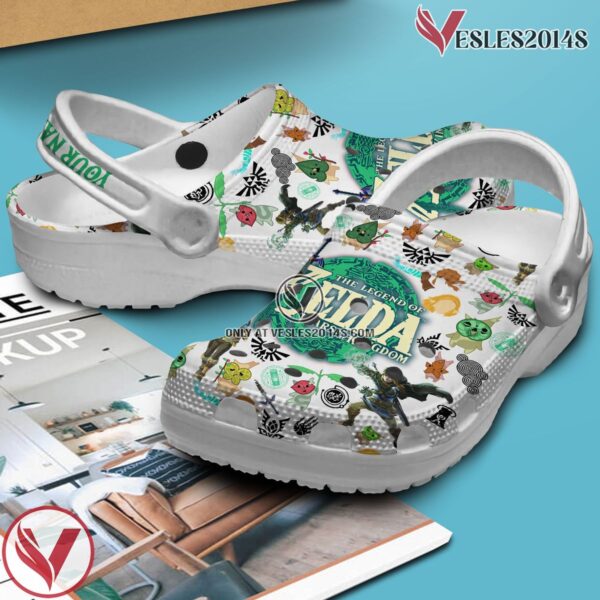 The Legend Of Zelda Game Crocs Crocband Clogs Shoes Comfortable For Men Women and Kids Style 4, Unique Gift From  Vesles2014S 2