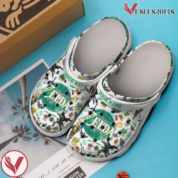 The Legend Of Zelda Game Crocs Crocband Clogs Shoes Comfortable For Men Women and Kids Style 4, Unique Gift From  Vesles2014S 3