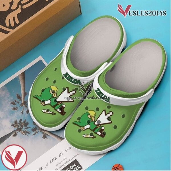 The Legend Of Zelda Game Crocs Crocband Clogs Shoes Comfortable For Men Women and Kids Style 5, Unique Gift From  Vesles2014S 2