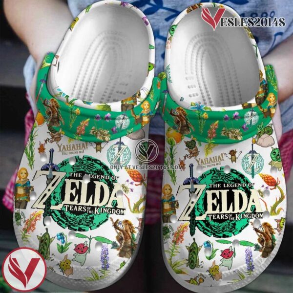 The Legend of Zelda Game Crocs Crocband Clogs Shoes For Men Women and Kids, Unique Gift From  Vesles2014S