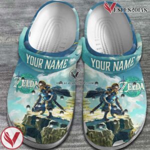 The Legend of Zelda Tears of the Kingdom Game Crocs Crocband Clogs Shoes Comfortable For Men Women and Kids Style 3, Unique Gift From  Vesles2014S 2