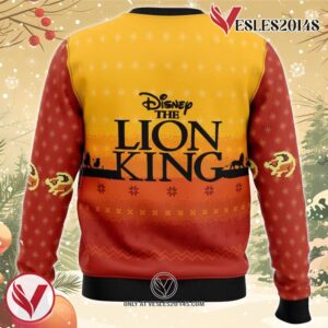 The Lion King Ugly Christmas Sweater, Unique Christmas Gift For Fans - Vesles2014S 3