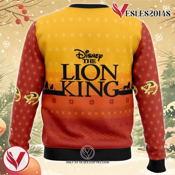 The Lion King Ugly Christmas Sweater, Unique Christmas Gift For Fans - Vesles2014S 3