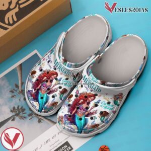 The Little Mermaid Cartoon Movie Crocs Crocband Clogs Shoes Comfortable For Men Women and Kids Style 7 - Vesles2014S 2