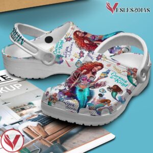 The Little Mermaid Cartoon Movie Crocs Crocband Clogs Shoes Comfortable For Men Women and Kids Style 7 - Vesles2014S 3