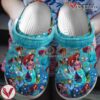 The Little Mermaid Cartoon Movie Crocs Crocband Clogs Shoes Comfortable For Men Women and Kids Style 8 - Vesles2014S