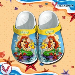 The Little Mermaid Crocs Clog Shoes Style 2, Unique Gift From  Vesles2014S
