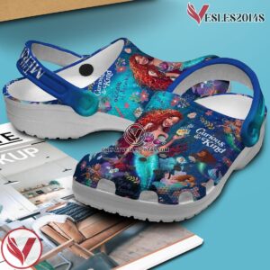 The Little Mermaid Movie Crocs Crocband Clogs Shoes Comfortable For Men Women and Kids Style 2 - Vesles2014S 3