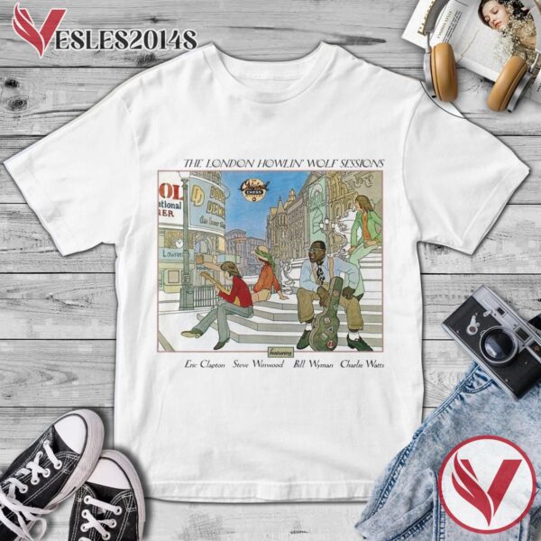 The London Howling Wolf Sessions Album Cover Shirt, Perfect Gifts For Music Lovers - Vesles2014S