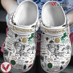 The Lord Of The Rings Movie Crocs Crocband Clogs Shoes Comfortable For Men Women and Kids Style 3 - Vesles2014S