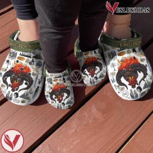 The Lord Of The Rings Movie Crocs Crocband Clogs Shoes Comfortable For Men Women and Kids Style 8 - Vesles2014S 2