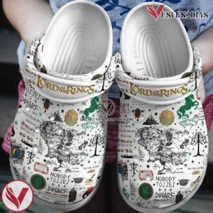 The Lord Of The Rings Movie Crocs Crocband Clogs Shoes Comfortable For Men Women and Kids Style 9 - Vesles2014S