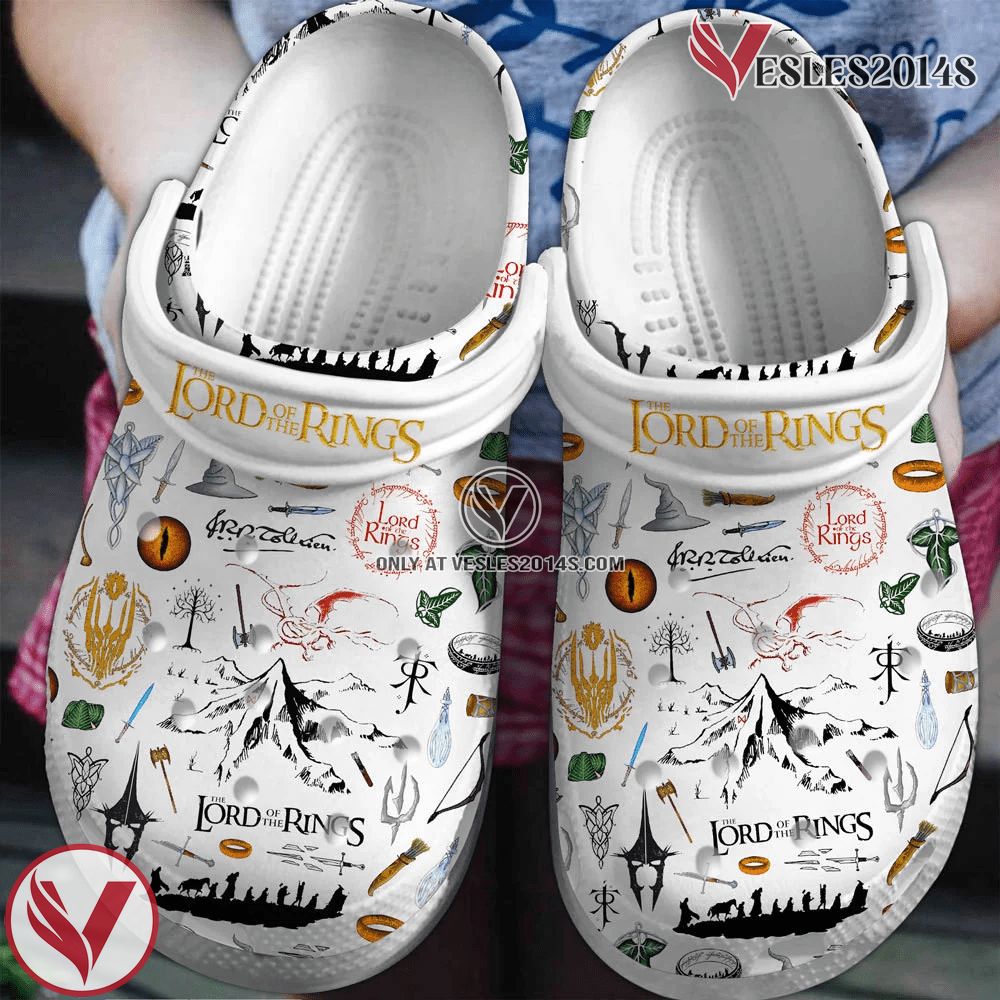 The Lord of the Rings Movie Crocs Crocband Clogs Shoes Comfortable For Men Women and Kids BaP - Vesles2014S