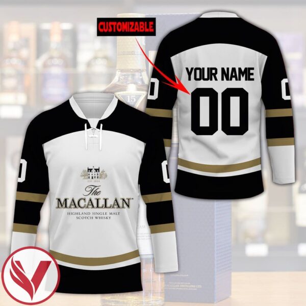 The Macallan Personalized Hockey Jersey, Trending Gifts For Fans - Vesles2014s