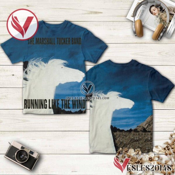 The Marshall Tucker Band Running Like The Wind Album Cover Shirt, Unique Gifts For Music Lovers - Vesles2014S