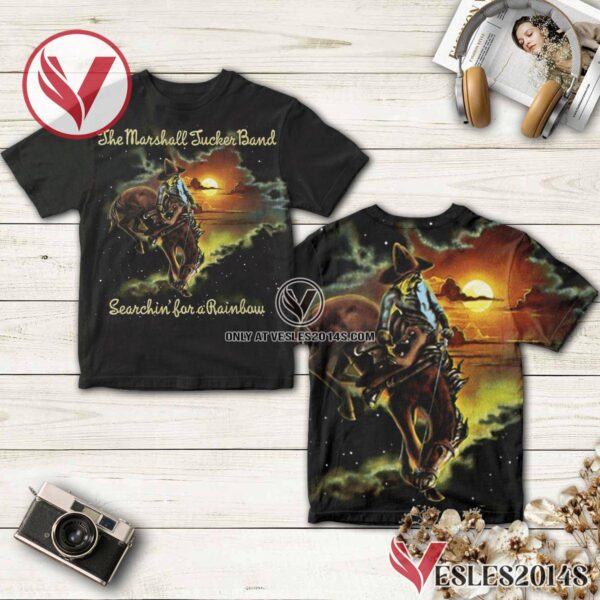 The Marshall Tucker Band Searchin’ For A Rainbow Album Cover Shirt, Unique Gifts For Music Lovers - Vesles2014S