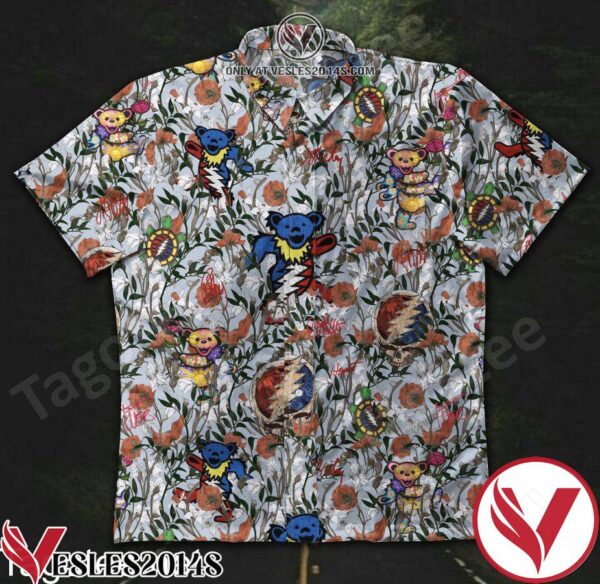 The Mascots And Logos Of Grateful Dead Hawaiian Shirt, Unique Gifts For Friends - Vesles2014S 1