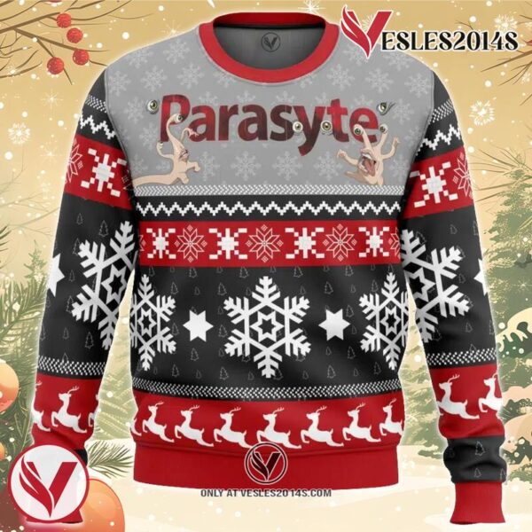 The Maxim Parasyte Ugly Christmas Sweater, Unique Christmas Gift For Fans - Vesles2014S