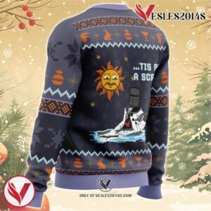 The Melting Knight Monty Python Ugly Christmas Sweater, Unique Christmas Gift For Fans - Vesles2014S 2