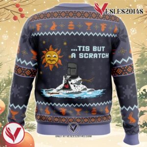 The Melting Knight Monty Python Ugly Christmas Sweater, Unique Christmas Gift For Fans - Vesles2014S 3