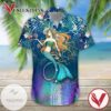 The Mermaid Movie Hawaiian Graphic Print Short Sleeve Hawaiian Casual Shirt Vesles2014S