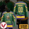 The Mighty Ducks Custom Name Custom Number Hockey Jersey, Trending Gifts For Fans - Vesles2014s