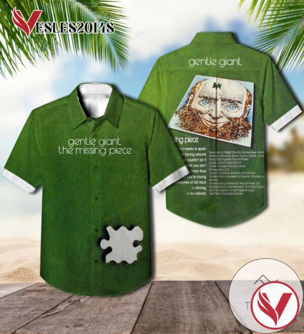 The Missing Piece Album By Gentle Giant Hawaiian Shirt, Best Gift For Music Lovers Vesles2014S