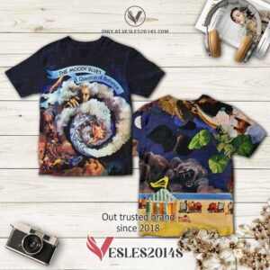 The Moody Blues A Question Of Balance Album 3D Shirt, Perfect Gifts For Music Lovers - Vesles2014S