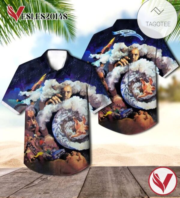 The Moody Blues A Question Of Balance Album Cover Hawaiian Shirt, Best Gift For Music Lovers Vesles2014S