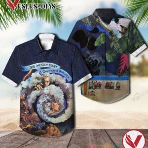 The Moody Blues A Question of Balance Album Hawaiian Shirt, Best Gift For Music Lovers Vesles2014S