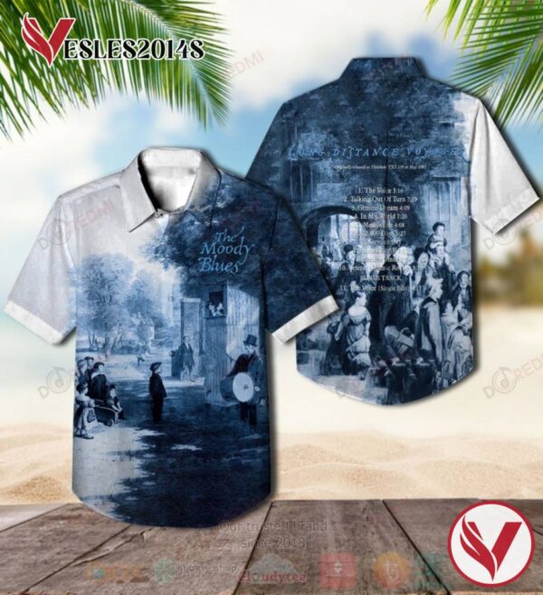 The Moody Blues Album Hawaiian Shirt, Best Gift For Music Lovers Vesles2014S