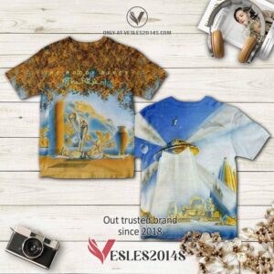 The Moody Blues Band The Present Album 3D T-Shirt, Perfect Gifts For Music Lovers - Vesles2014S