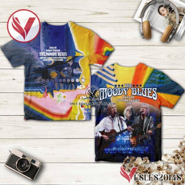 The Moody Blues Days Of Future Passed Album Cover Shirt Style 2, Unique Gifts For Music Lovers - Vesles2014S