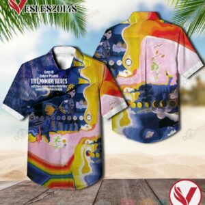 The Moody Blues Days of Future Passed Album Hawaiian Shirt, Best Gift For Music Lovers Vesles2014S
