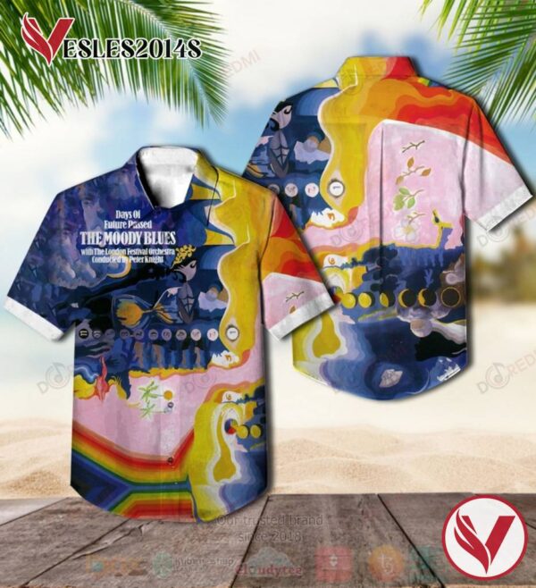 The Moody Blues Days of Future Passed Album Hawaiian Shirt, Best Gift For Music Lovers Vesles2014S
