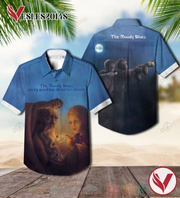 The Moody Blues Every Good Boy Deserves Favour Album Hawaiian Shirt, Best Gift For Music Lovers Vesles2014S